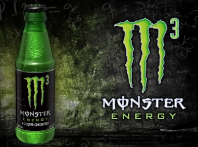 Novinka bude v podobné láhvi s trhacím víčkem monster-m3s